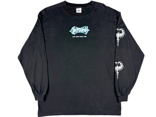 Vintage Cryptopsy 'And Then You'll Beg' L/S Shirt