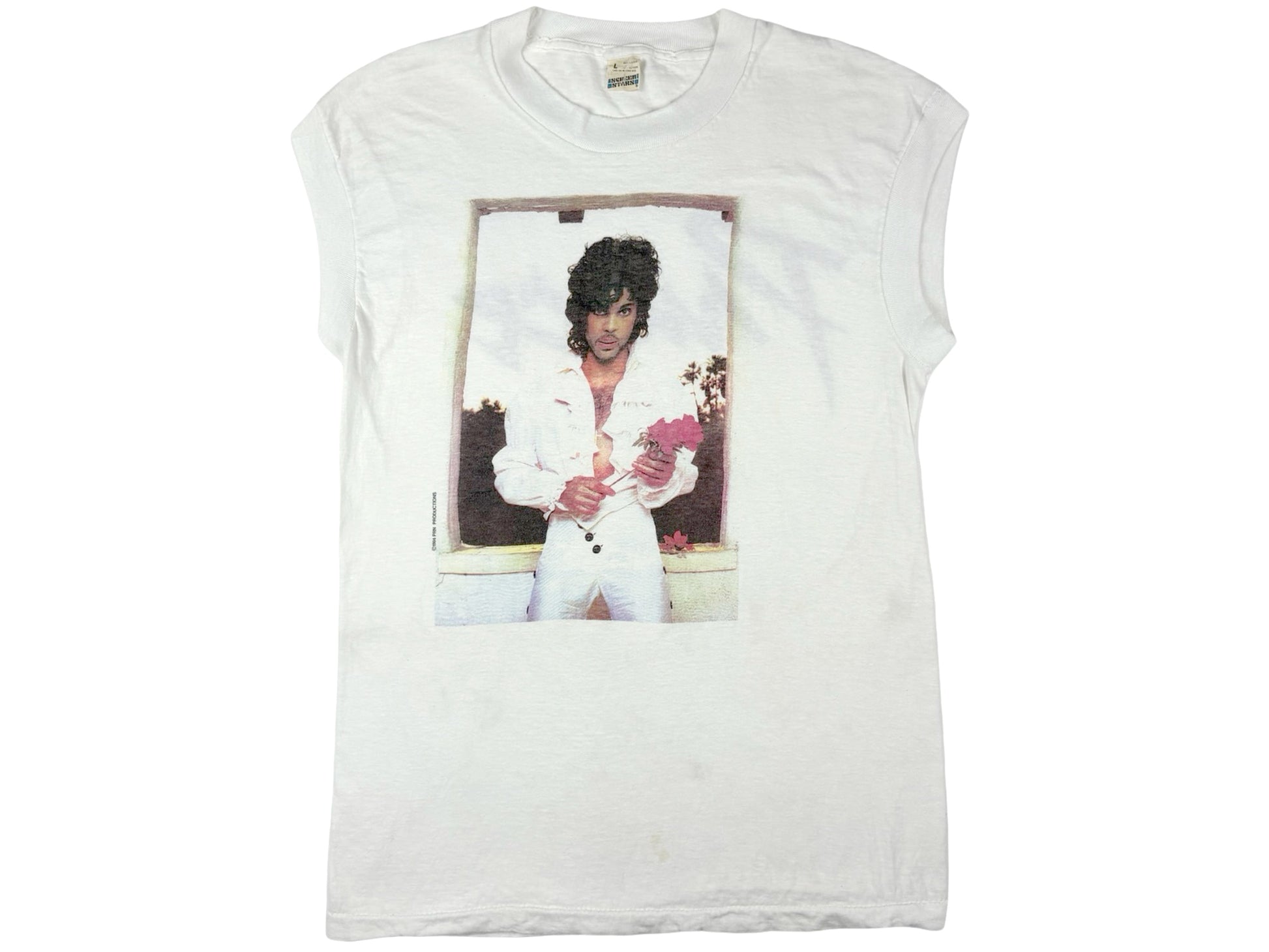 Vintage Prince Purple Rain Photo Sleeveless T-Shirt