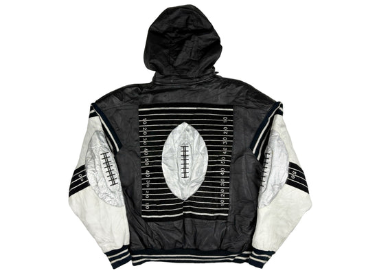 Michael Hoban Leather Football Jacket