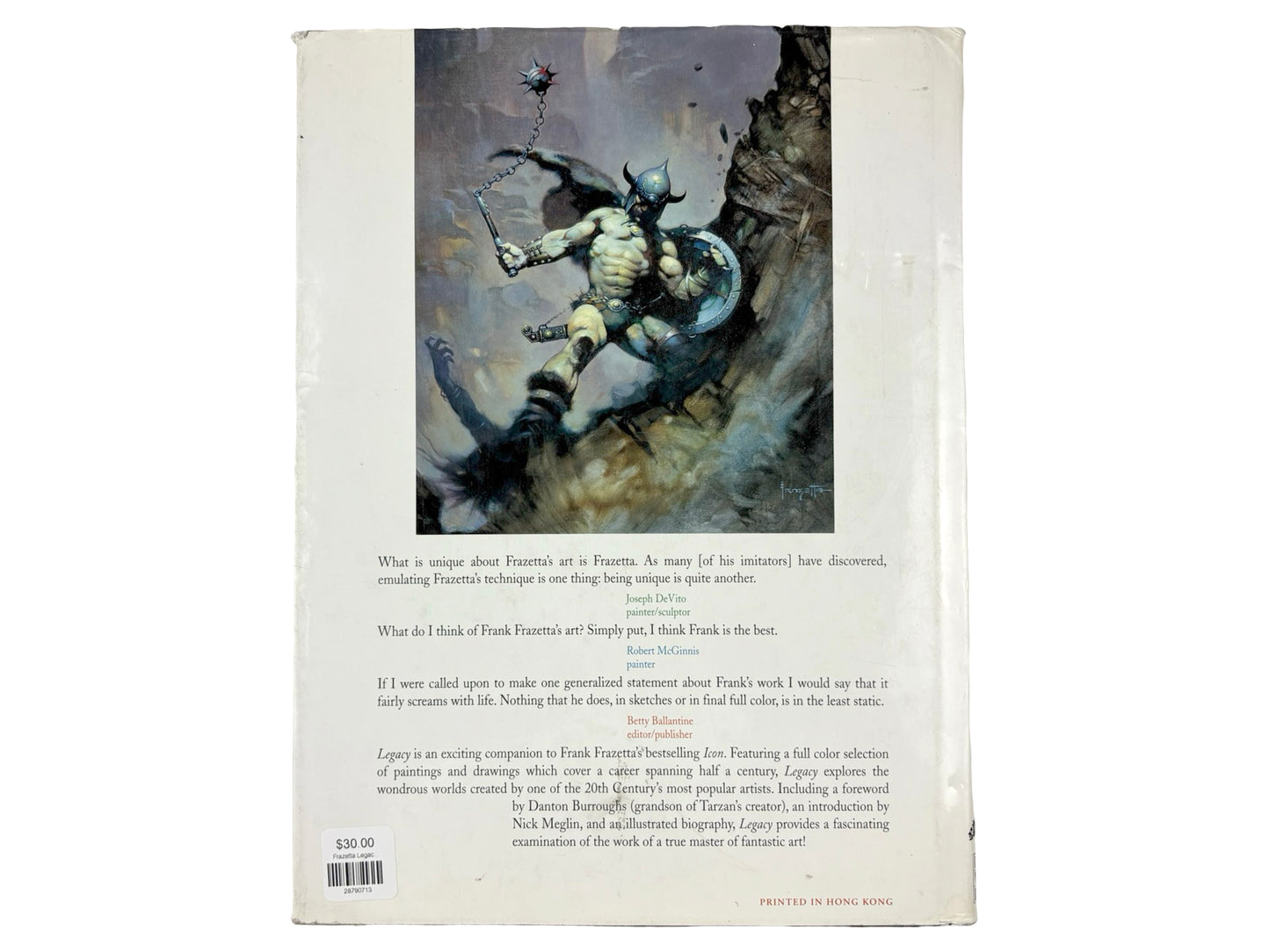 Frank Frazetta 'Legacy' Book