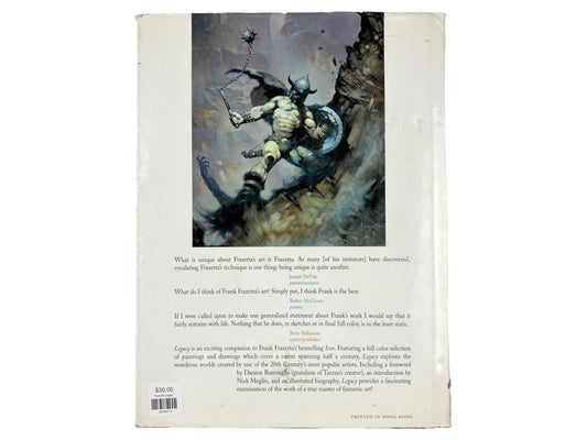 Frank Frazetta 'Legacy' Book