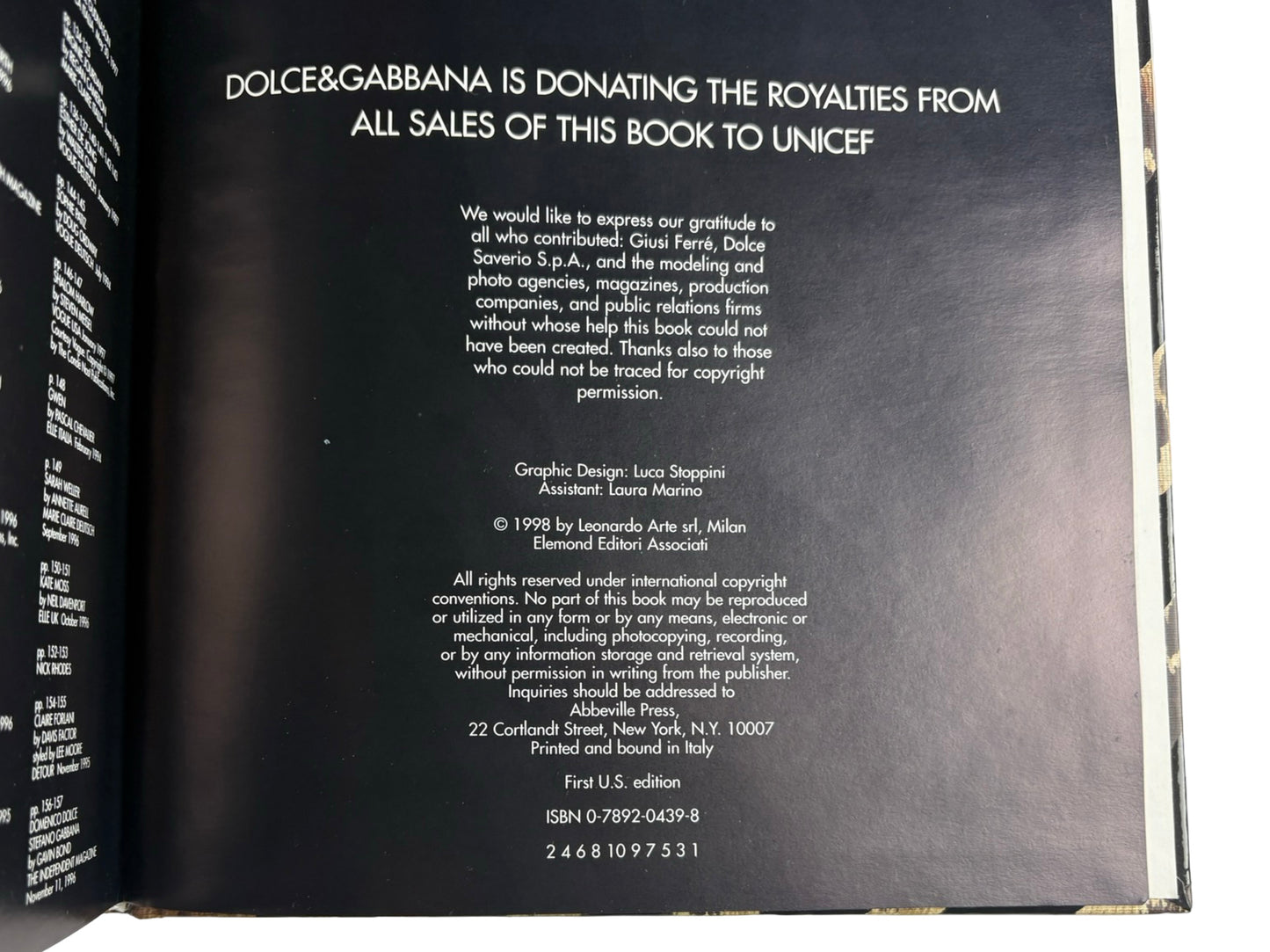 Dolce & Gabbana 'Animal' Book