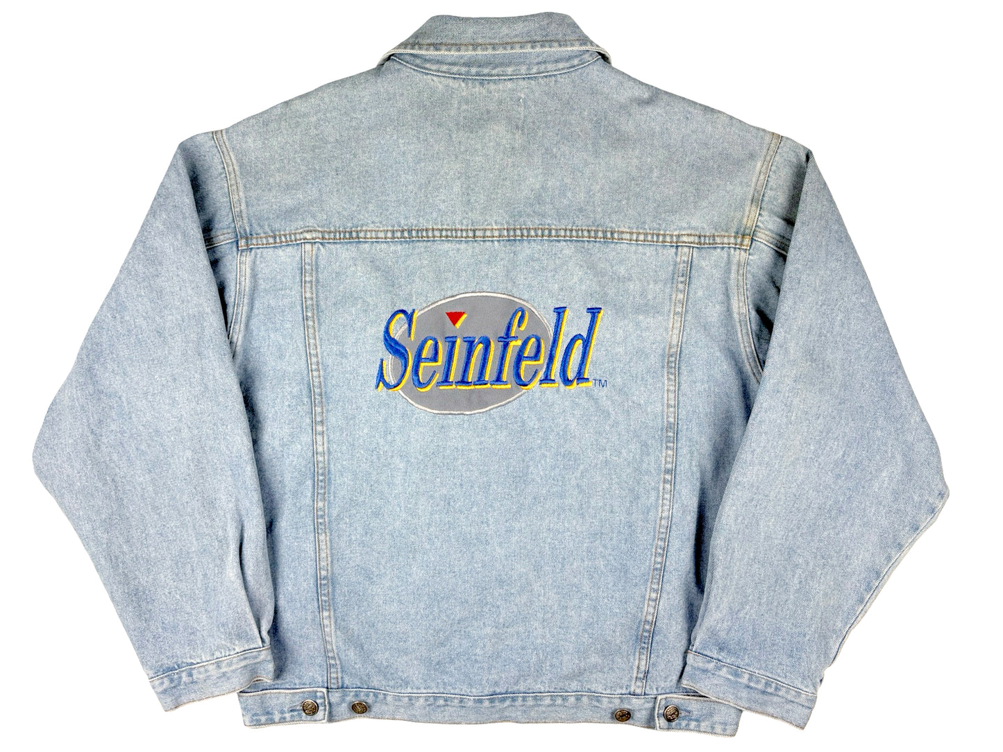 Seinfeld Embroidered Denim Jacket