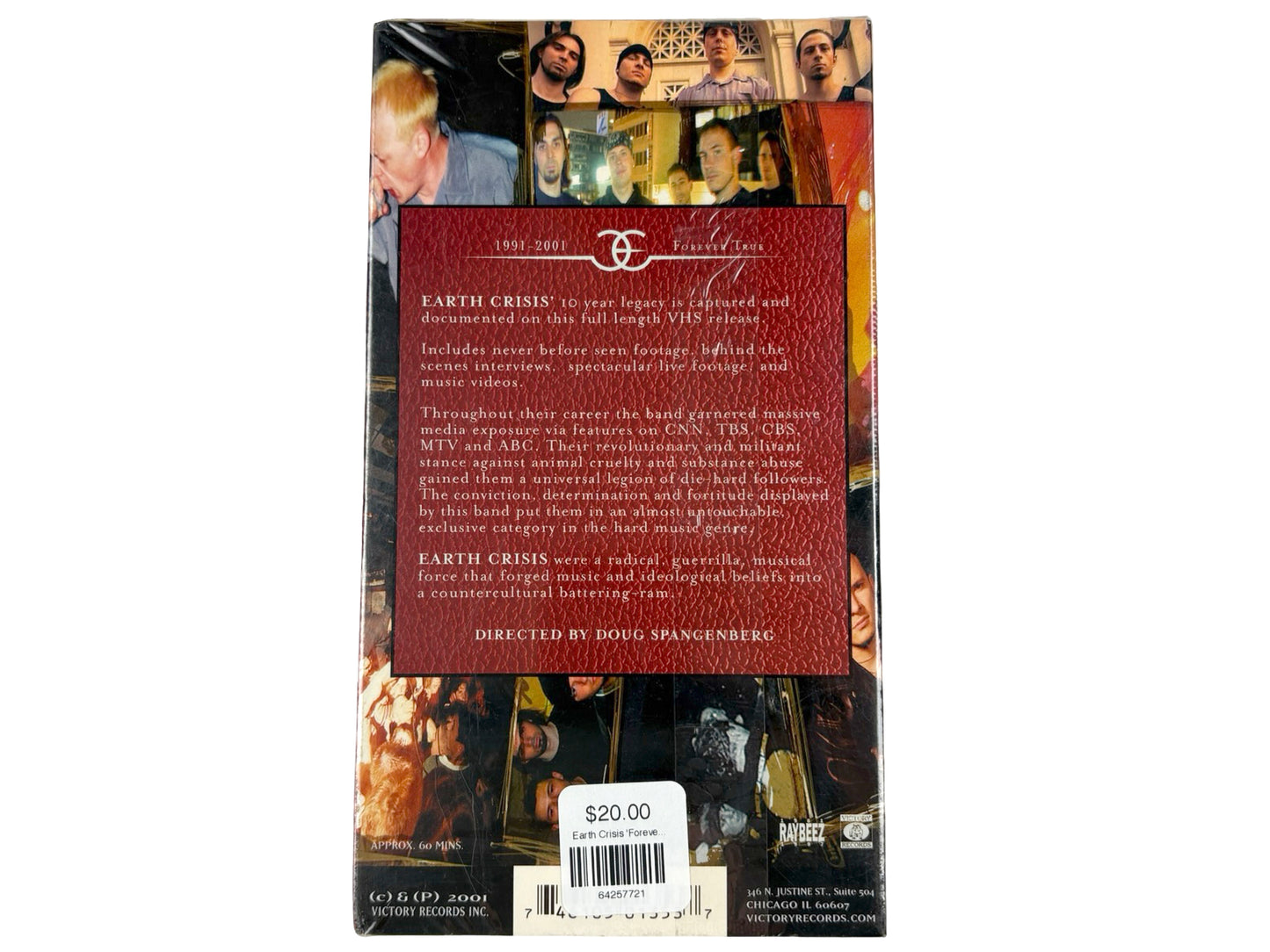 Earth Crisis 'Forever True' VHS
