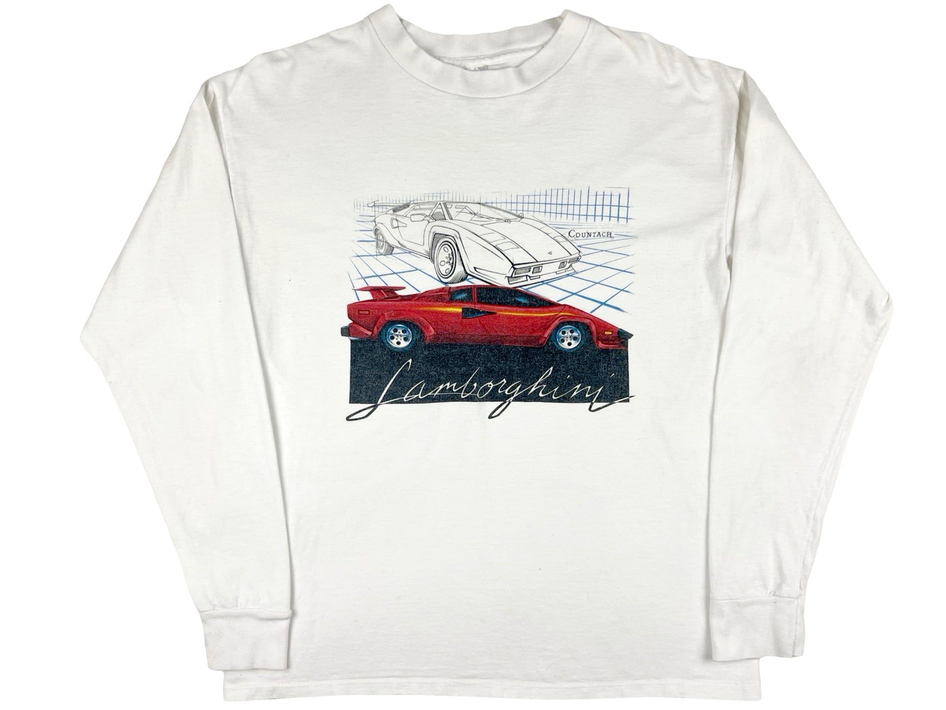 vintage Lamborghini Countach L/S Shirt