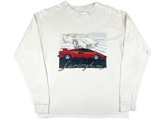 vintage Lamborghini Countach L/S Shirt