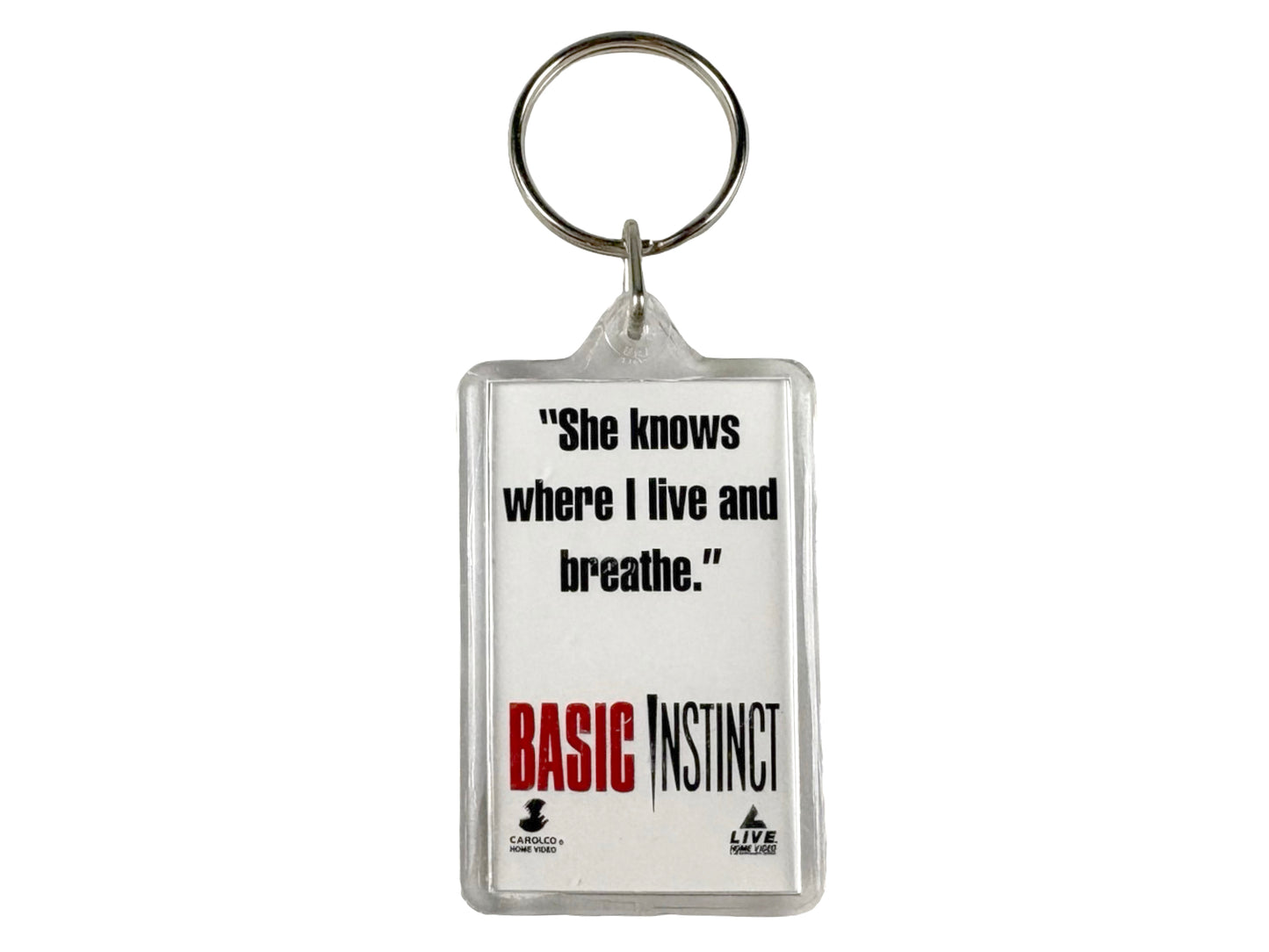 Basic Instinct Key Chain
