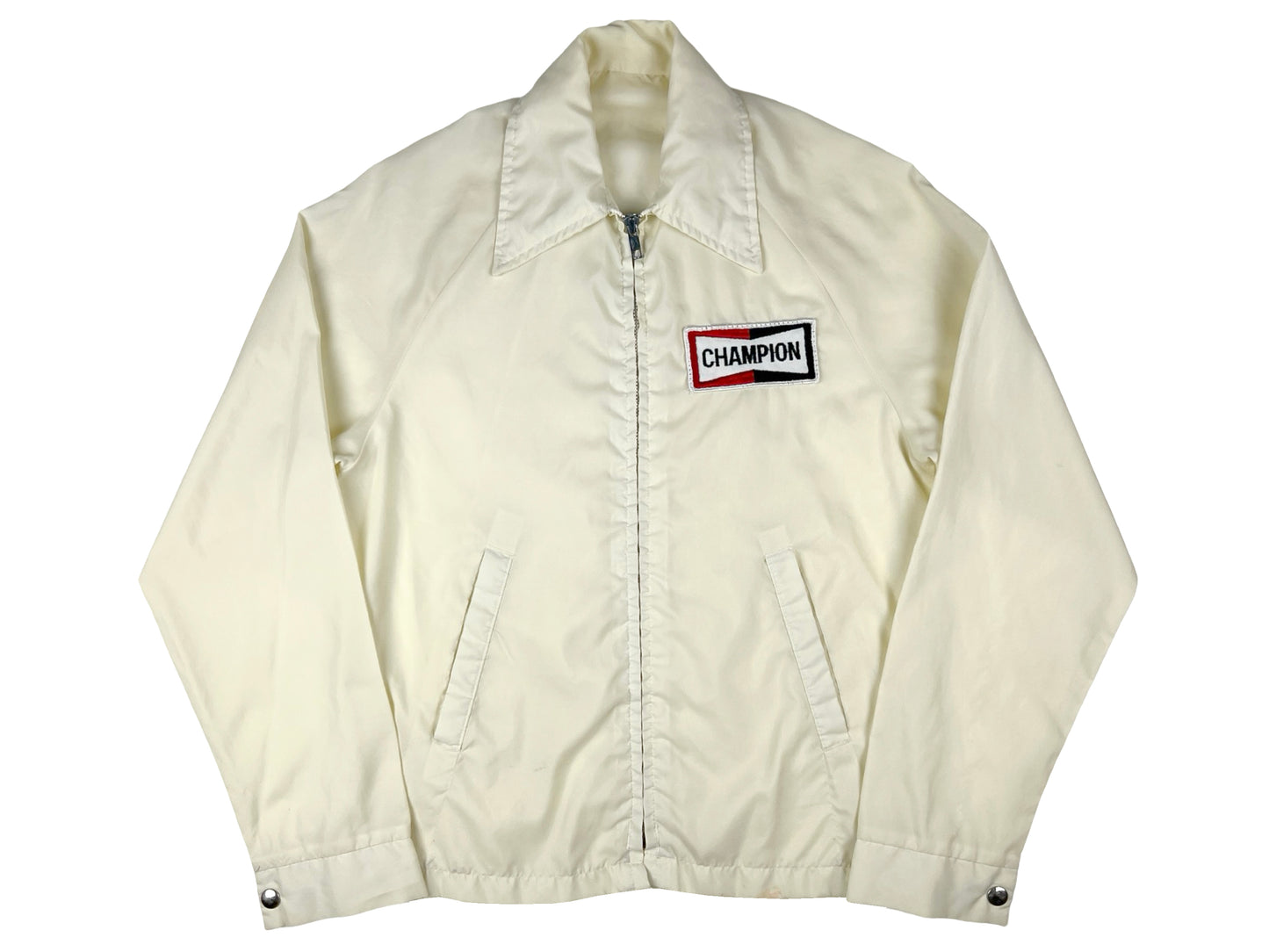 Vintage Champion Spark Plugs Nylon Jacket