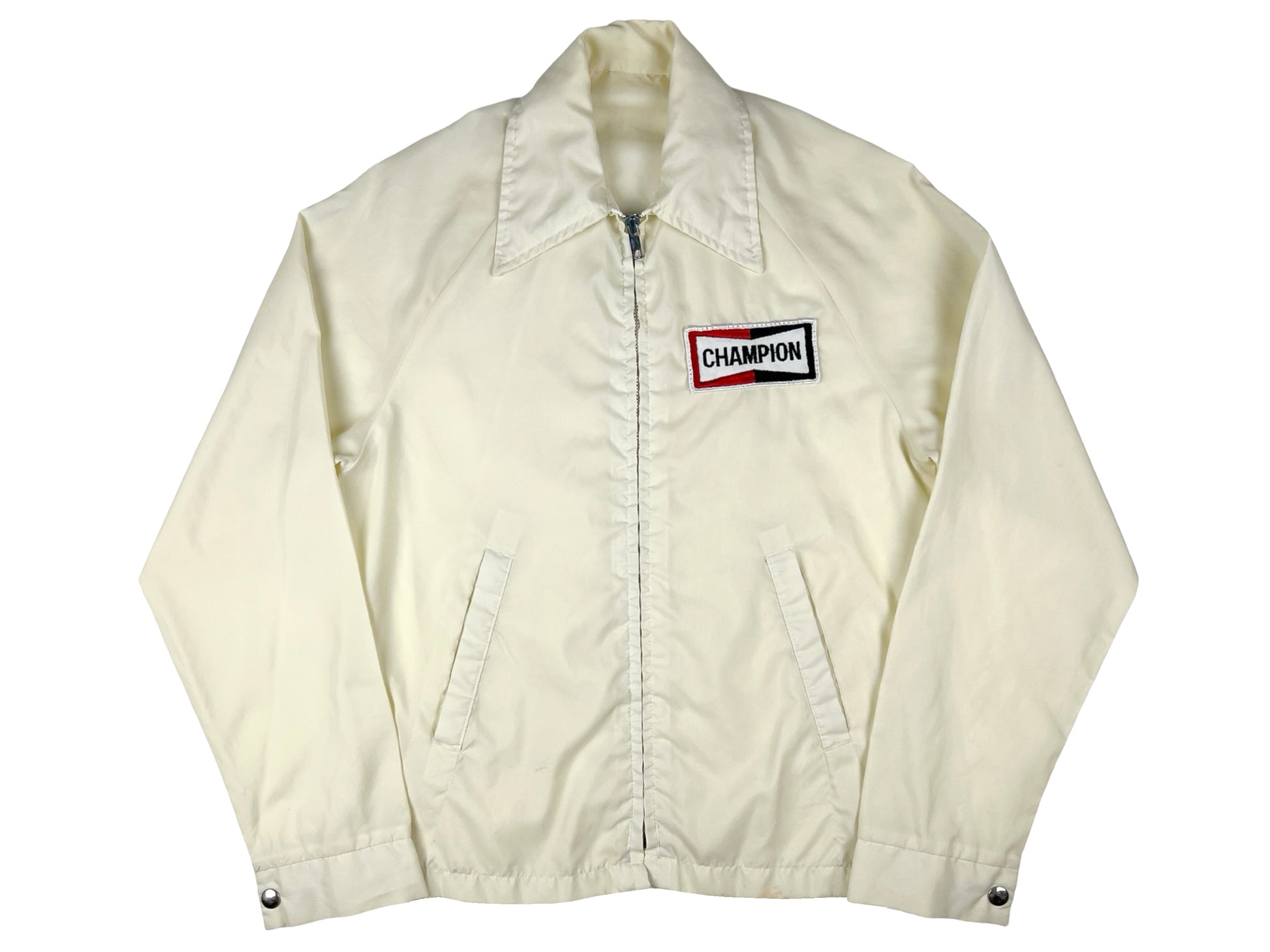 Vintage Champion Spark Plugs Nylon Jacket