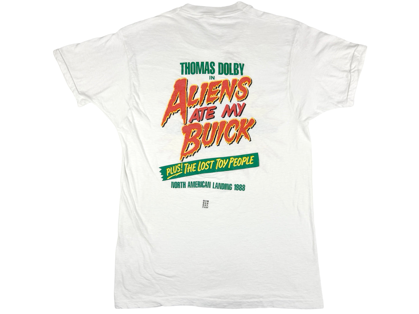 Thomas Dolby 'Alien Ate My Buick' 1988 Tour T-Shirt
