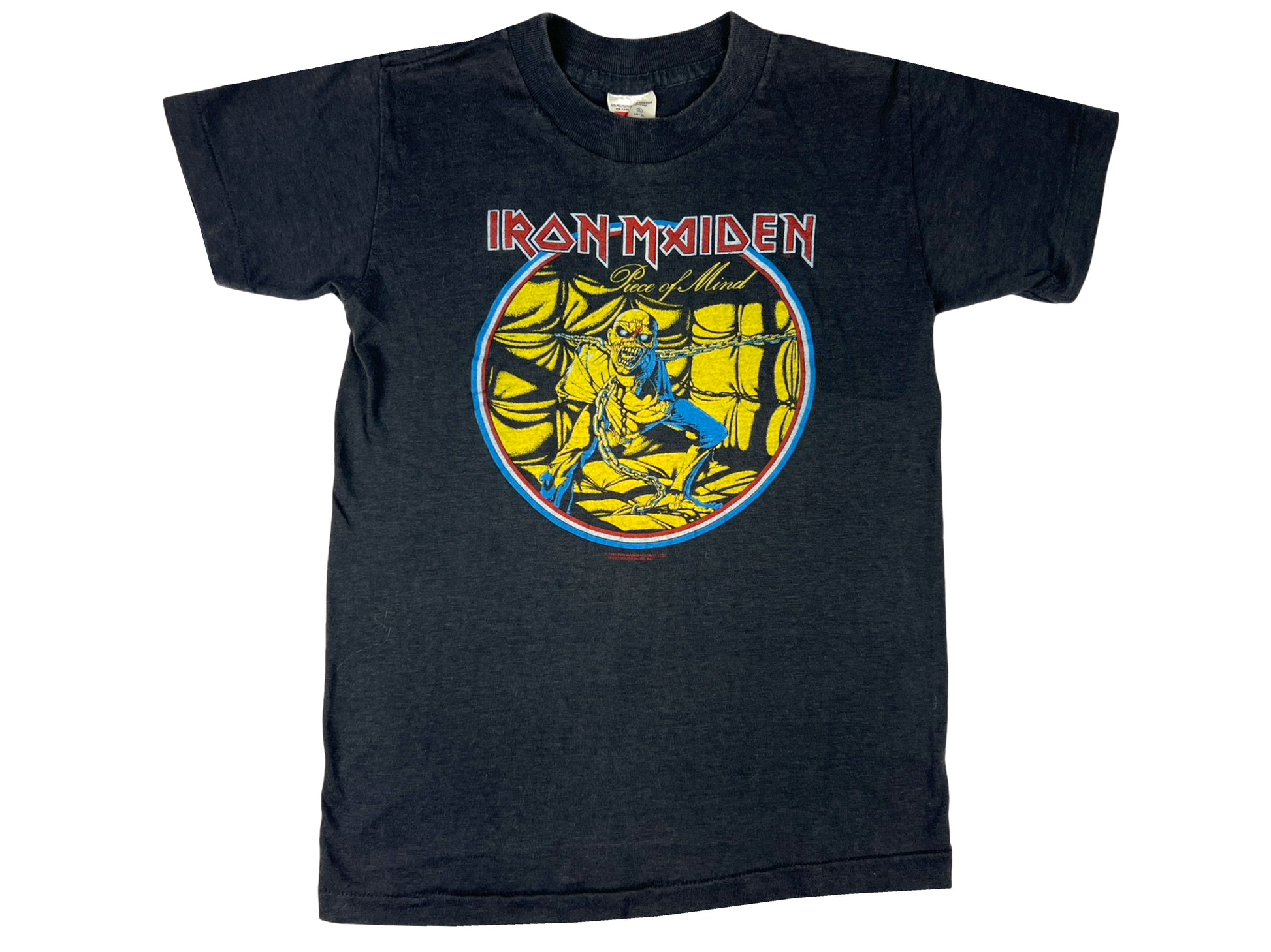Vintage Iron Maiden 'Piece of Mind' T-Shirt