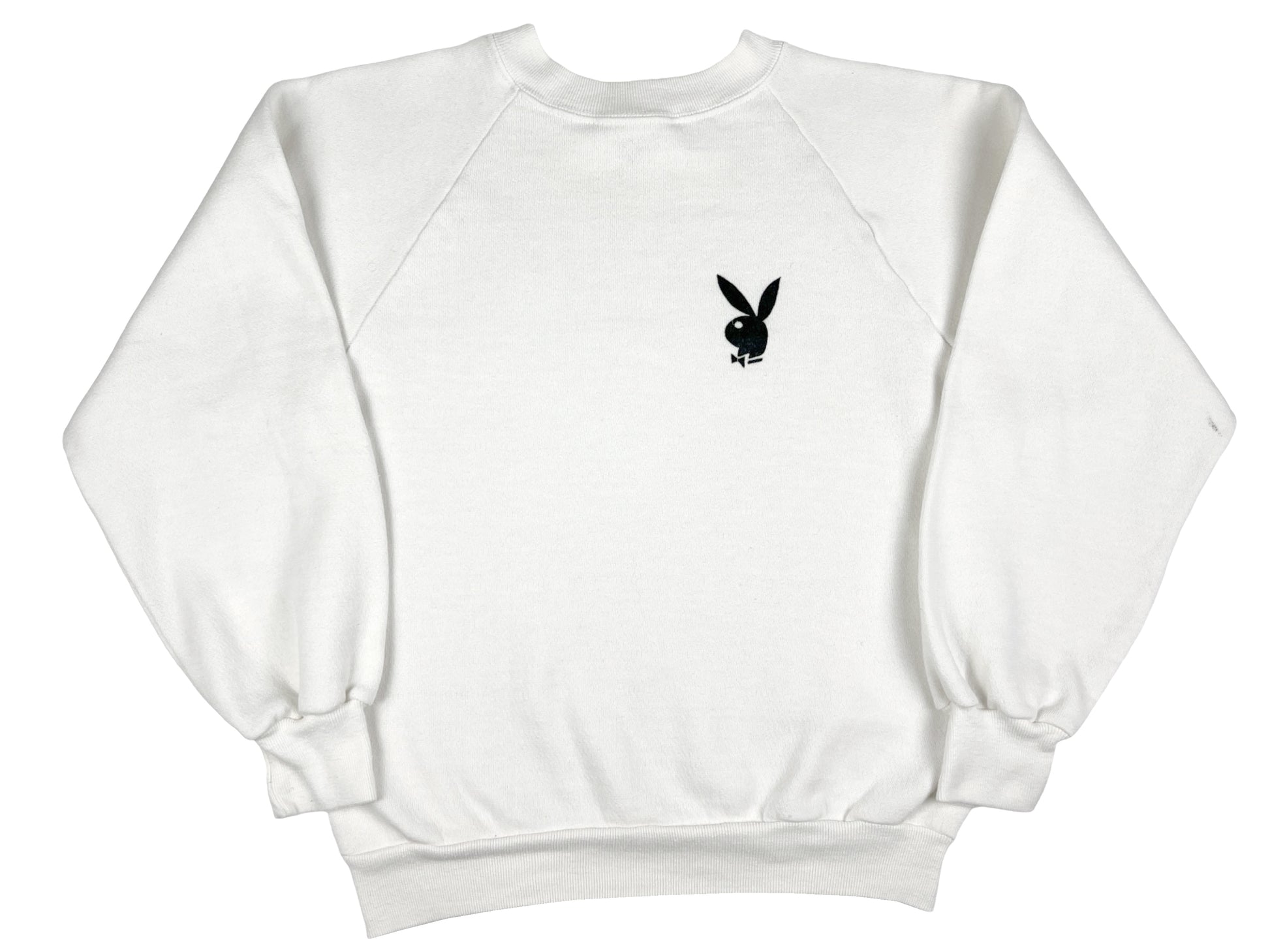 Vintage 80's Playboy White Sweatshirt