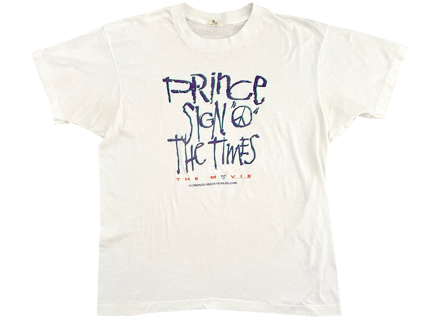Vintage Prince 'Sign o The Times' White T-Shirt
