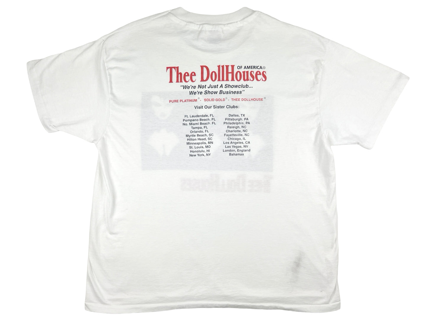 Thee Dollhouse Club Patrick Nagel Style T-Shirt