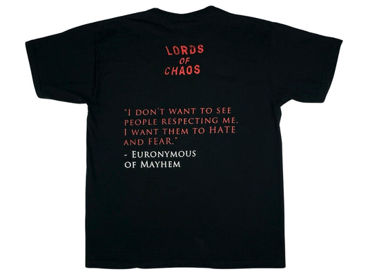 Vintage Lords of Chaos Euronymous Book T-Shirt