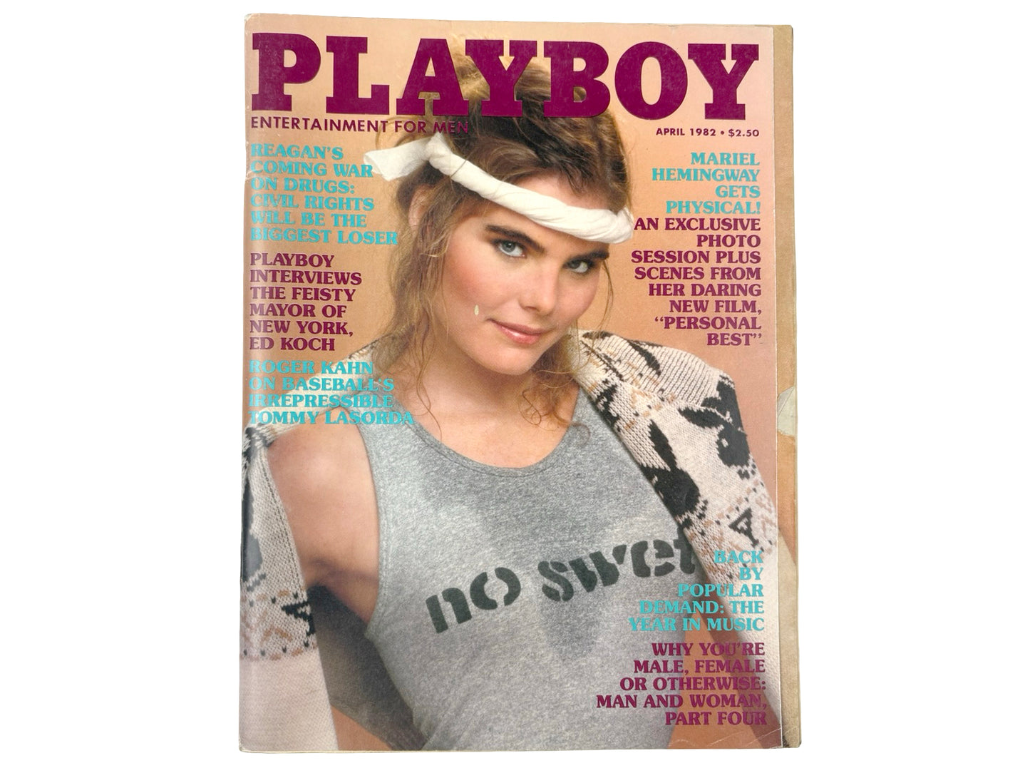 Playboy Magazine April 1982 Mariel Hemingway