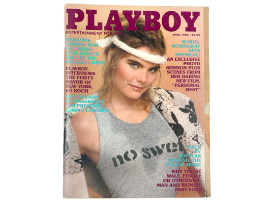 Playboy Magazine April 1982 Mariel Hemingway