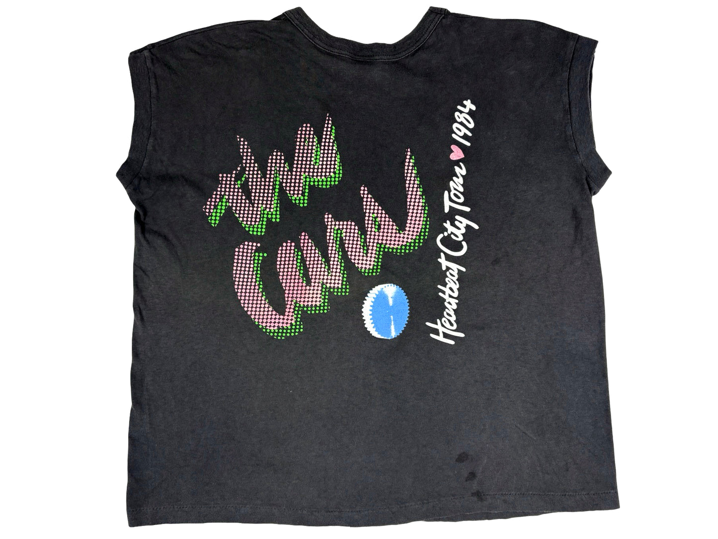 The Cars 'Heartbeat City' 1984 Tour Sleeveless T-Shirt