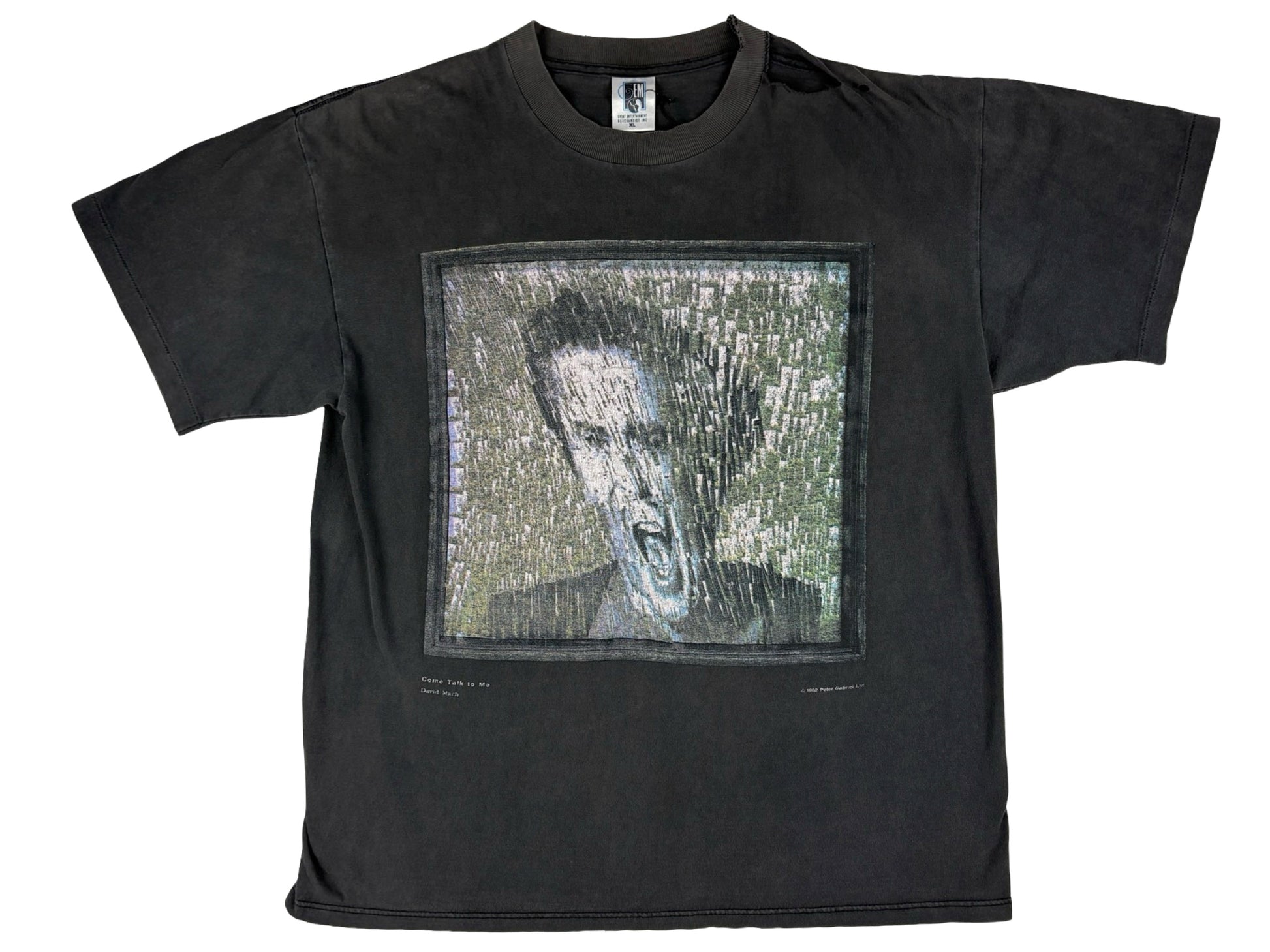 Vintage Peter Gabriel 'Come Talk To Me' T-Shirt