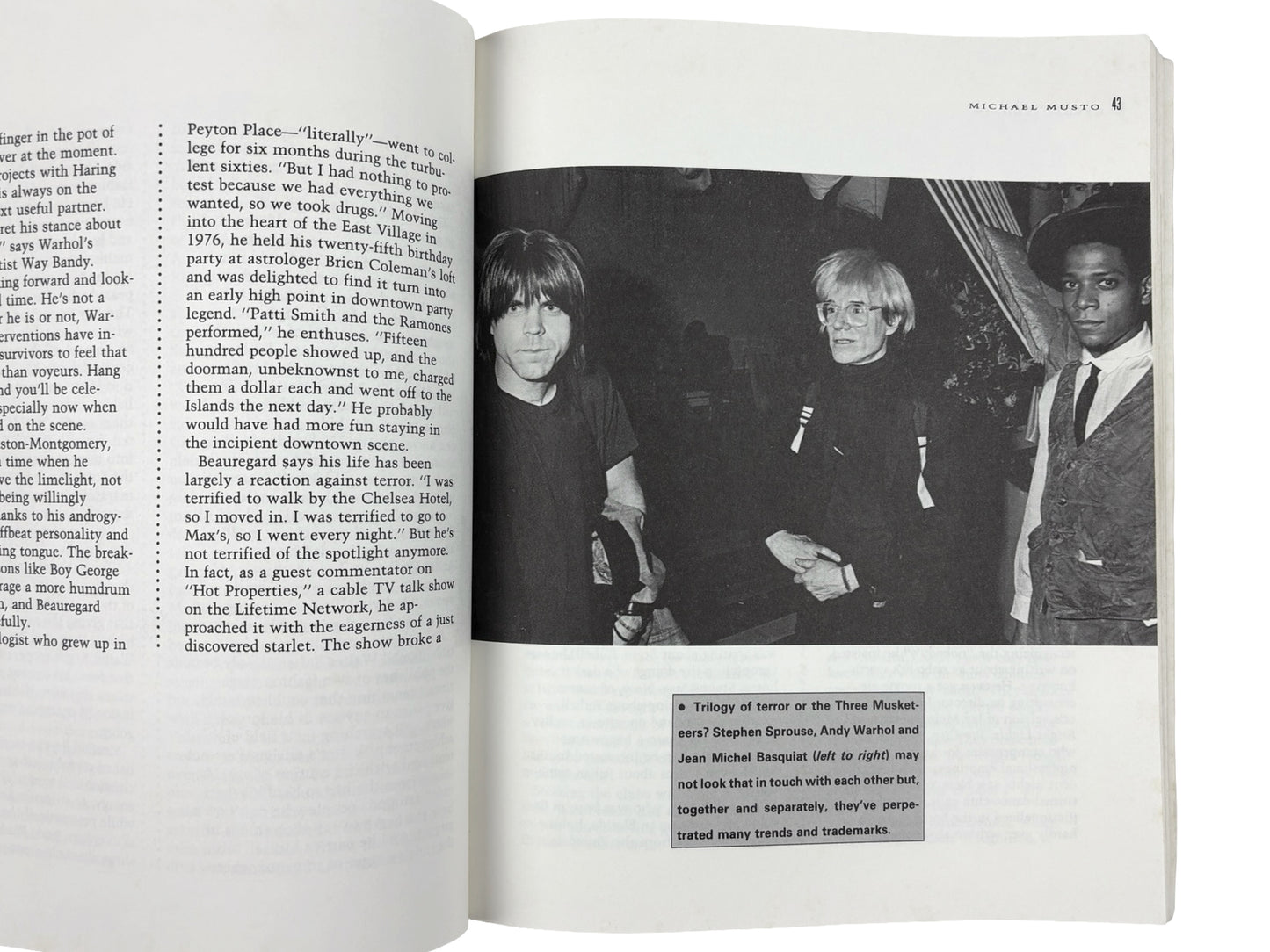 Downtown by Michael Musto Book