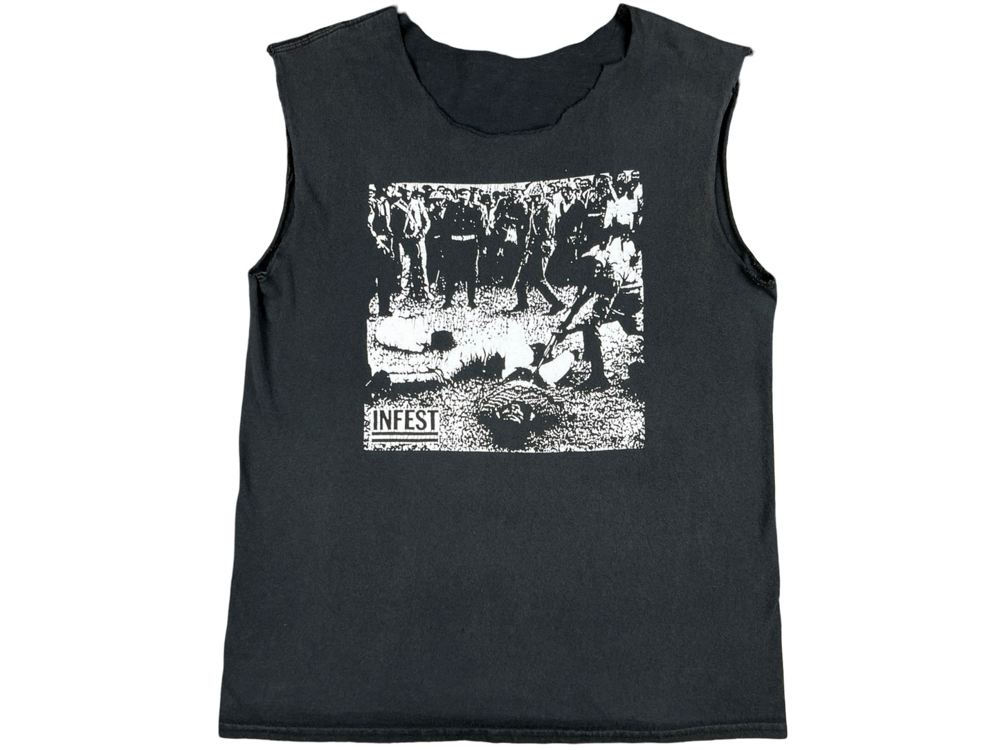 Infest Chopped Sleeveless T-Shirt