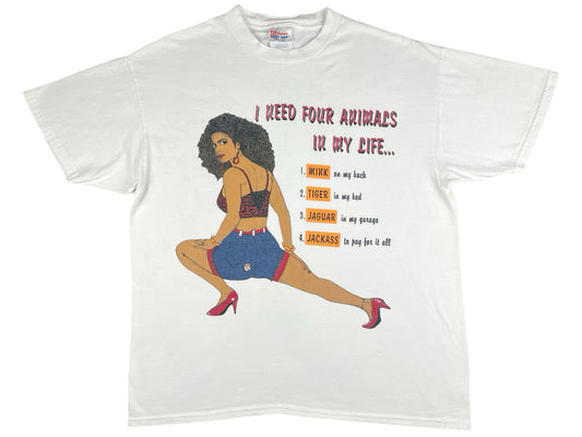 Vintage I Need Four Animals T-Shirt