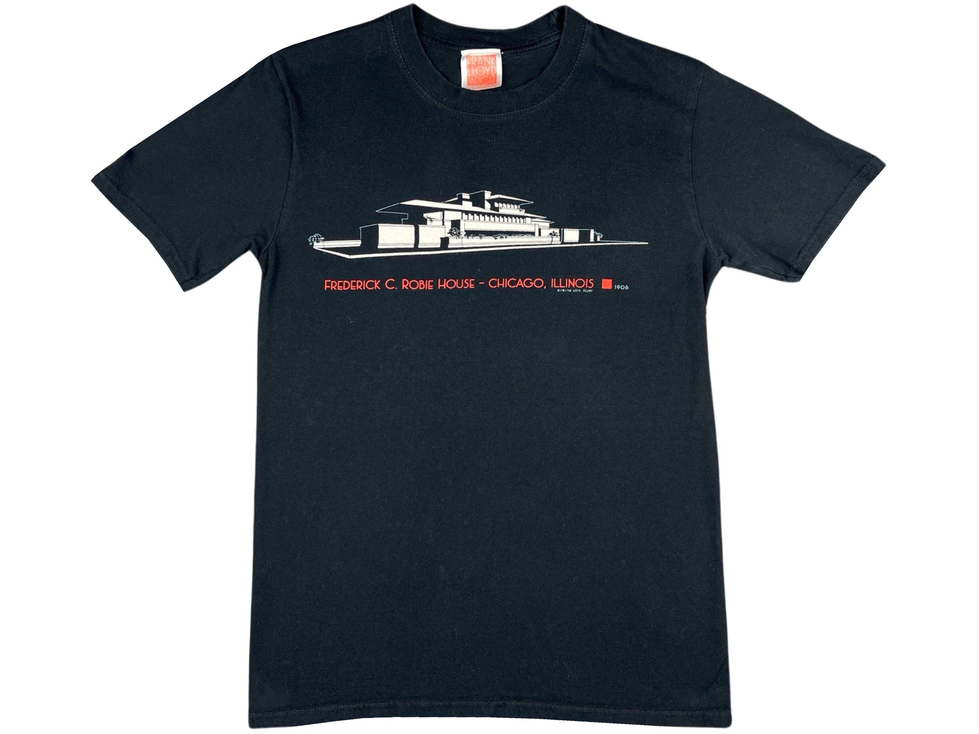 Vintage Frank Lloyd Wright Frederick C Robie House T-Shirt