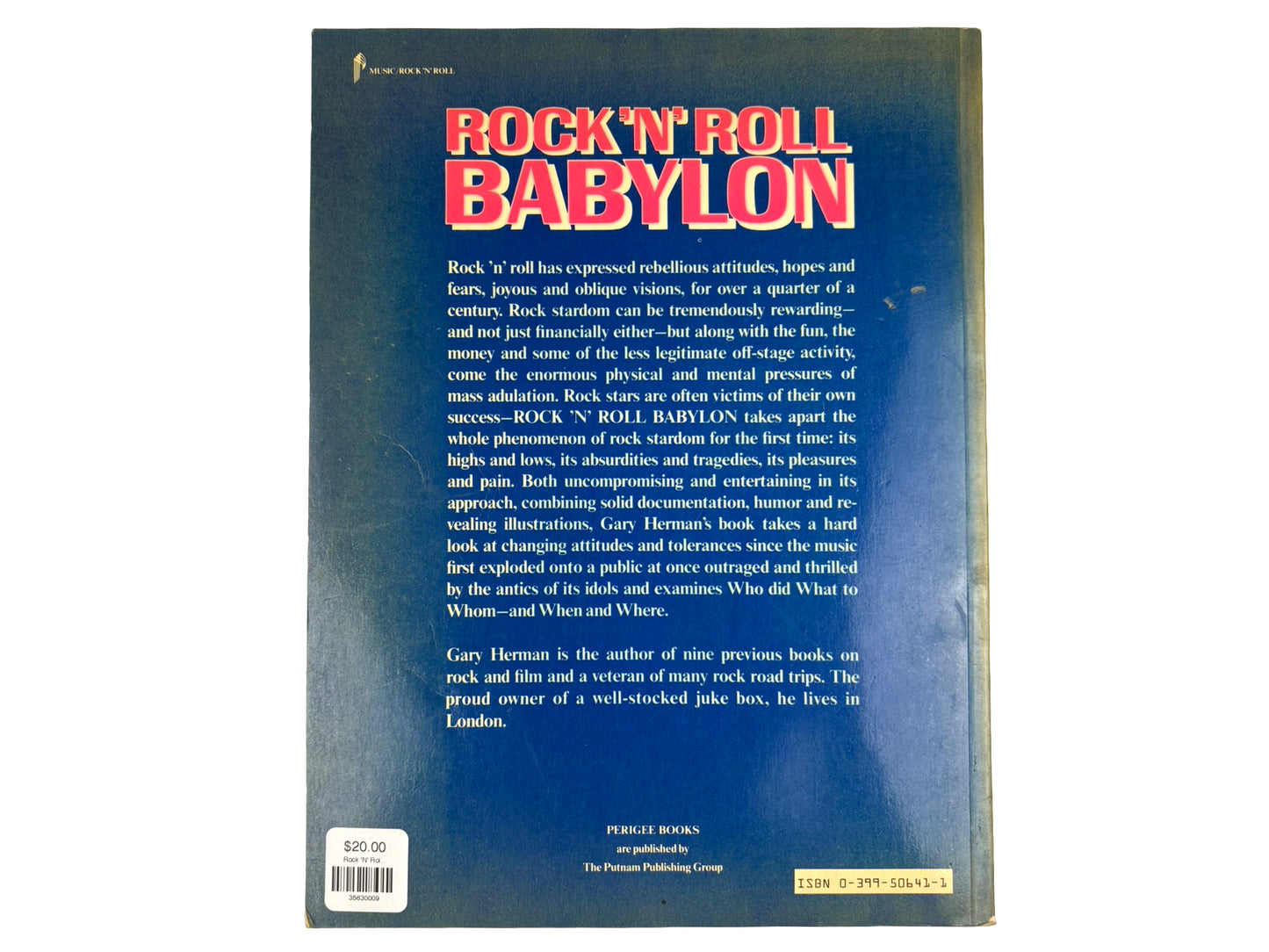 Rock 'N' Roll Babylon Book
