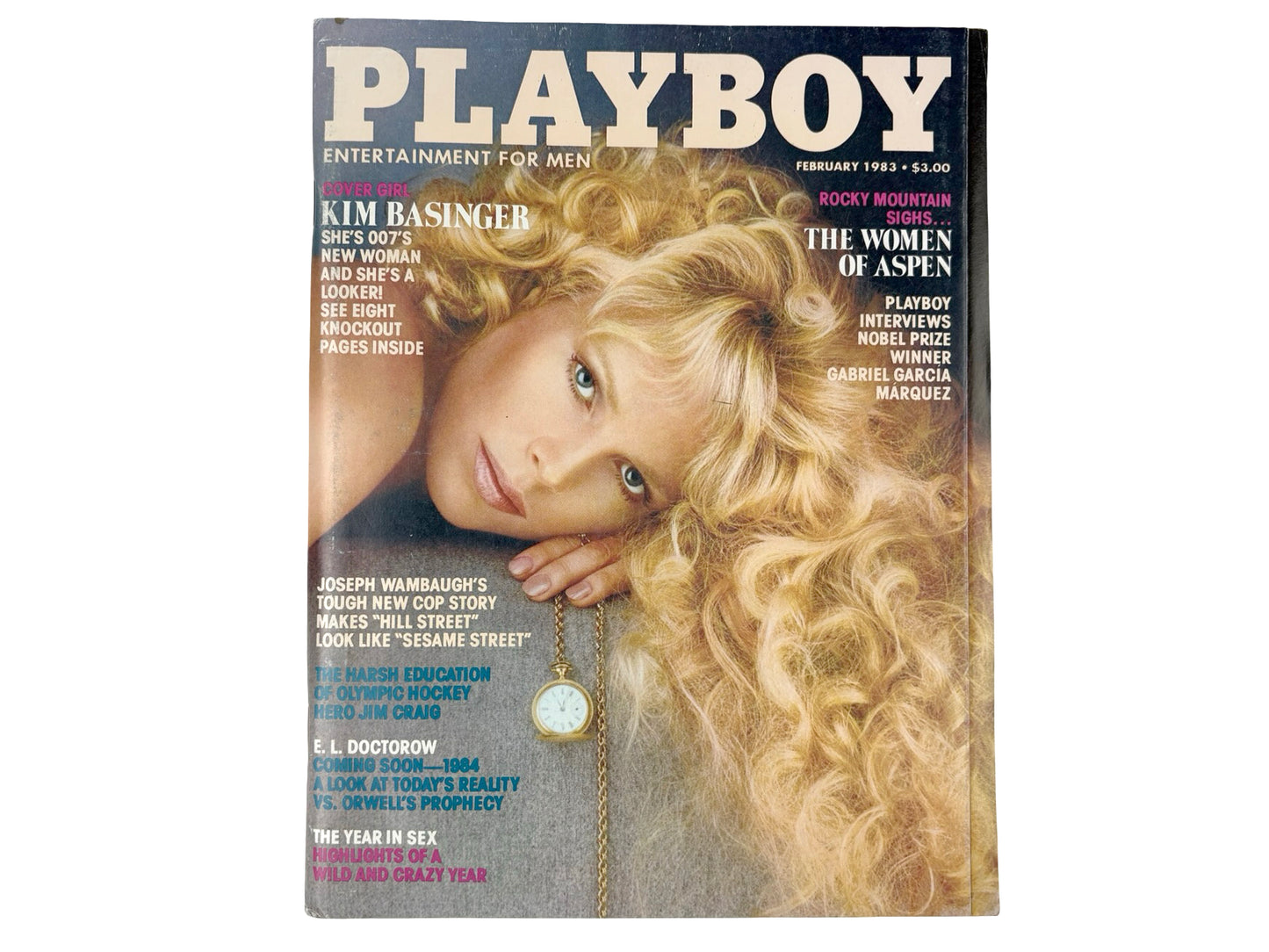 Playboy Magazine February 1983 Kim Basinger
