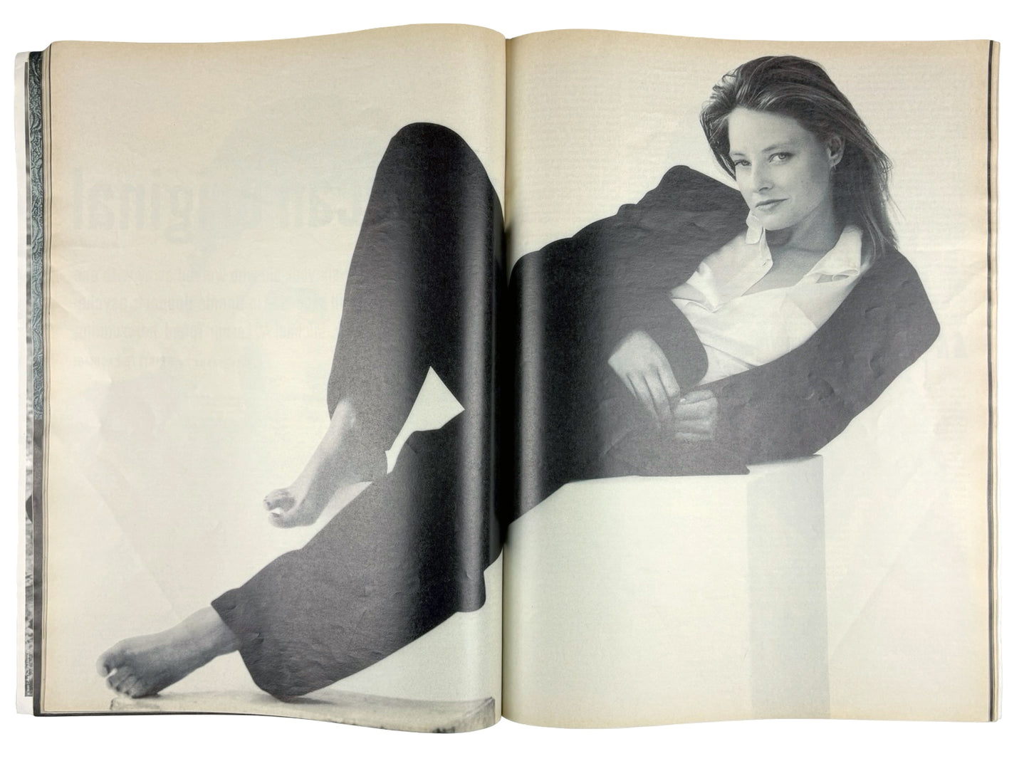 Interview Magazine Jodie Foster September 1989