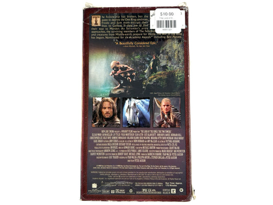 The Lord of the Rings 'Two Towers' VHS