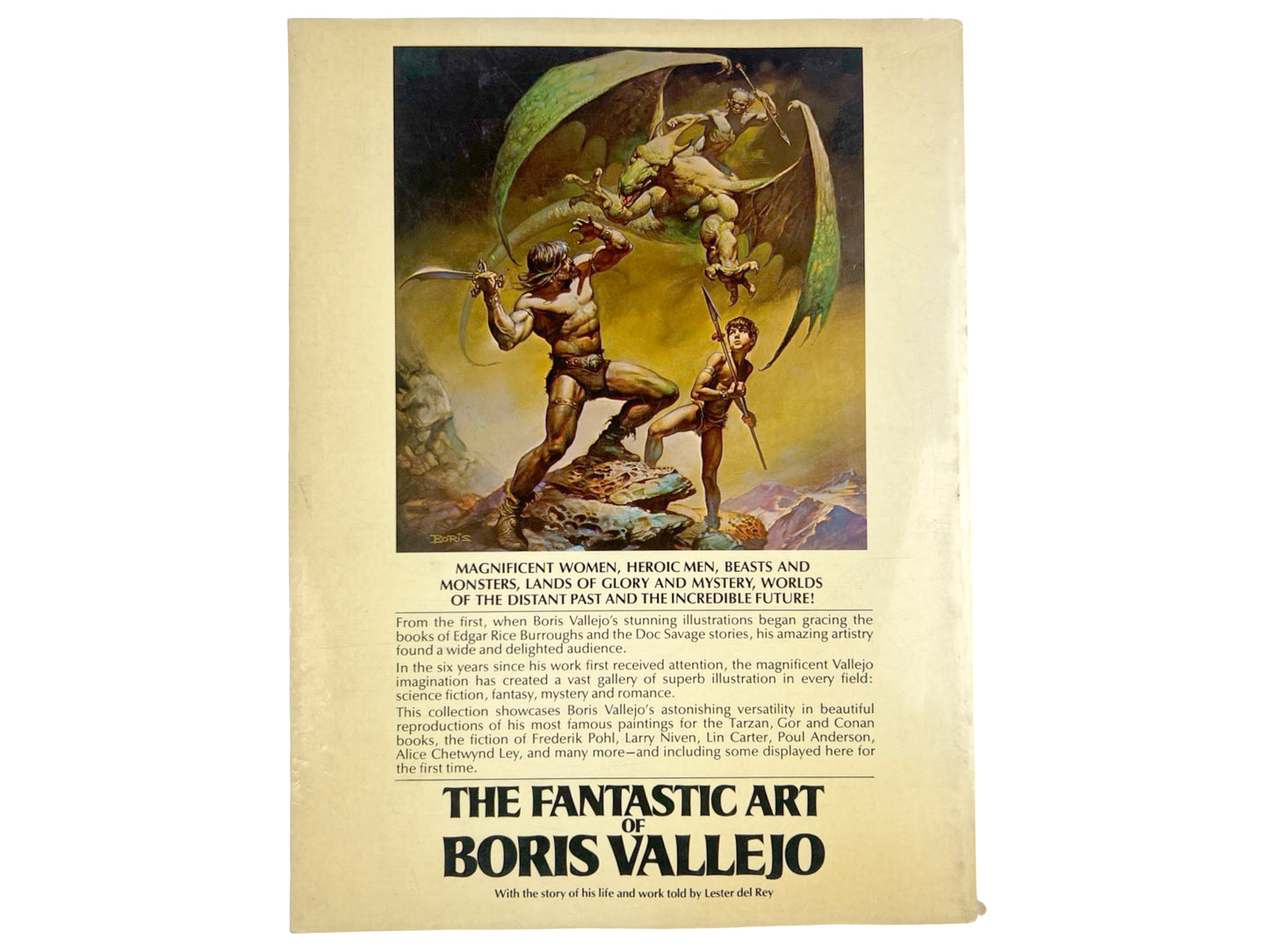 Boris Vallejo The Fantastic Art of Book