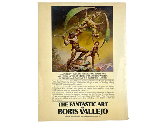 Boris Vallejo The Fantastic Art of Book
