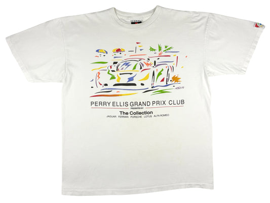 Vintage Perry Ellis Grand Prix 1993 T-Shirt