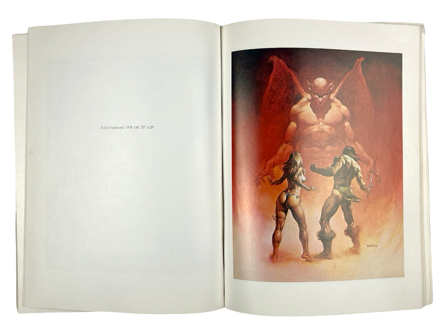 Boris Vallejo The Fantastic Art of Book