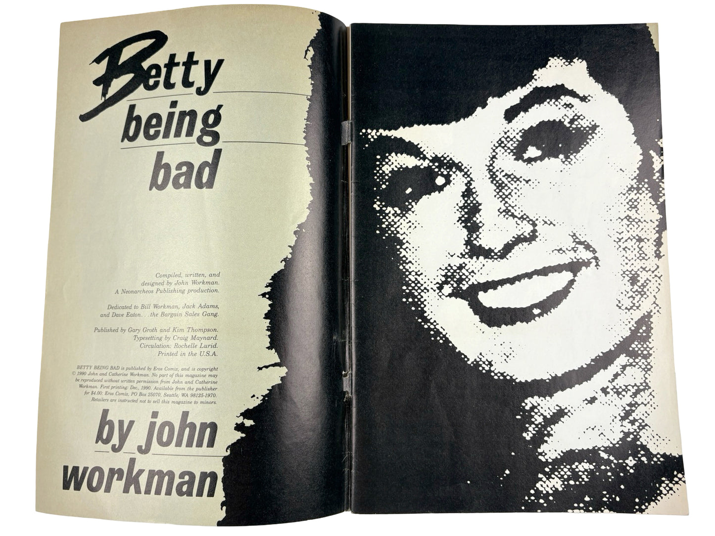 Betty Page 'Being Bad' Magazine