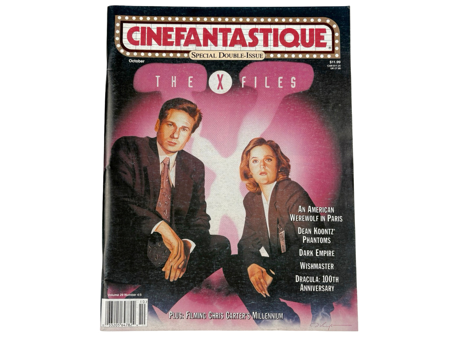 The X-Files Cinefastique Magazine October 1997