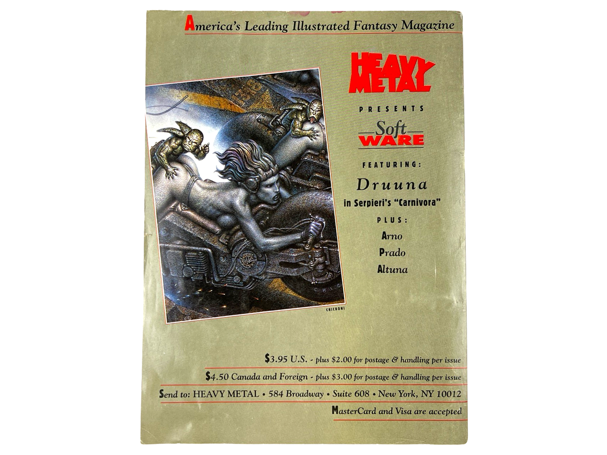 Heavy Metal Magazine September 1993