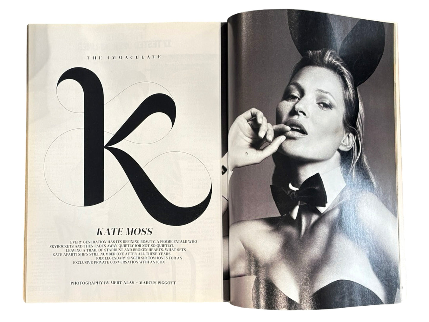 Playboy Magazine Jan Feb 2014 Kate Moss