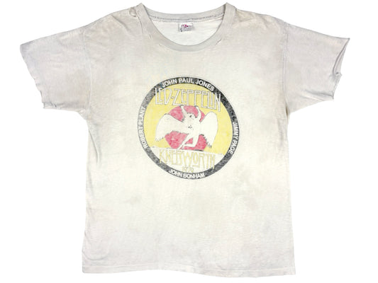 Led Zeppelin Knebworth 1979 Thrashed T-Shirt
