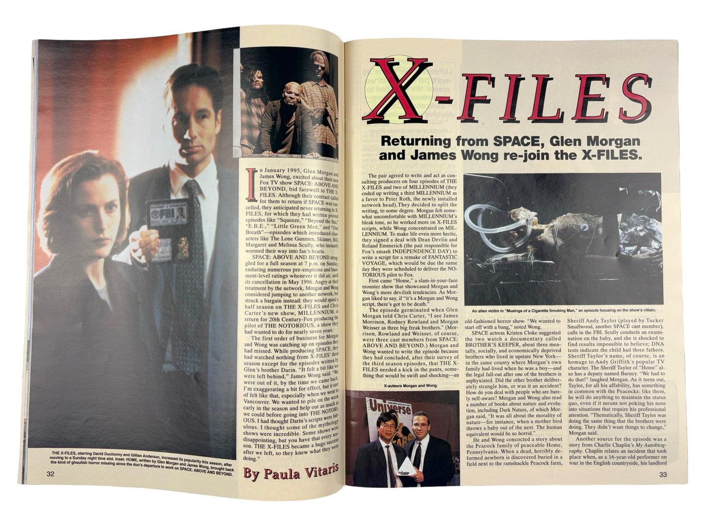The X-Files Cinefastique Magazine October 1997