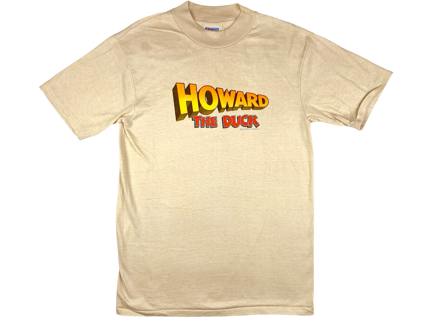 Vintage Howard the Duck Movie Beige T-Shirt