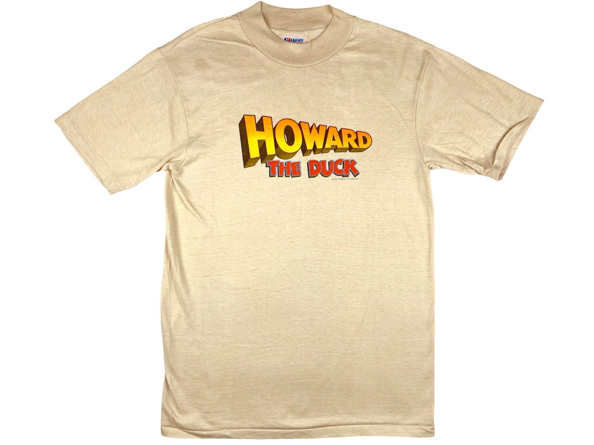 Vintage Howard the Duck Movie Beige T-Shirt