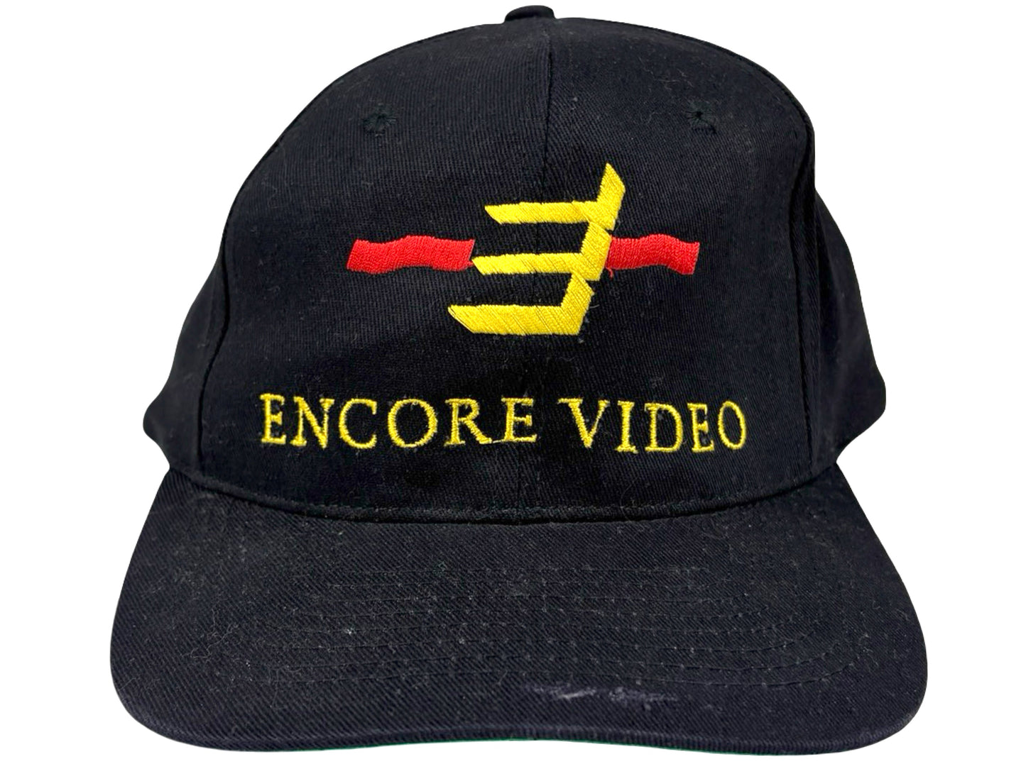 Vintage Encore Video Embroidered Snapback Hat