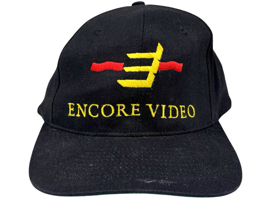 Vintage Encore Video Embroidered Snapback Hat
