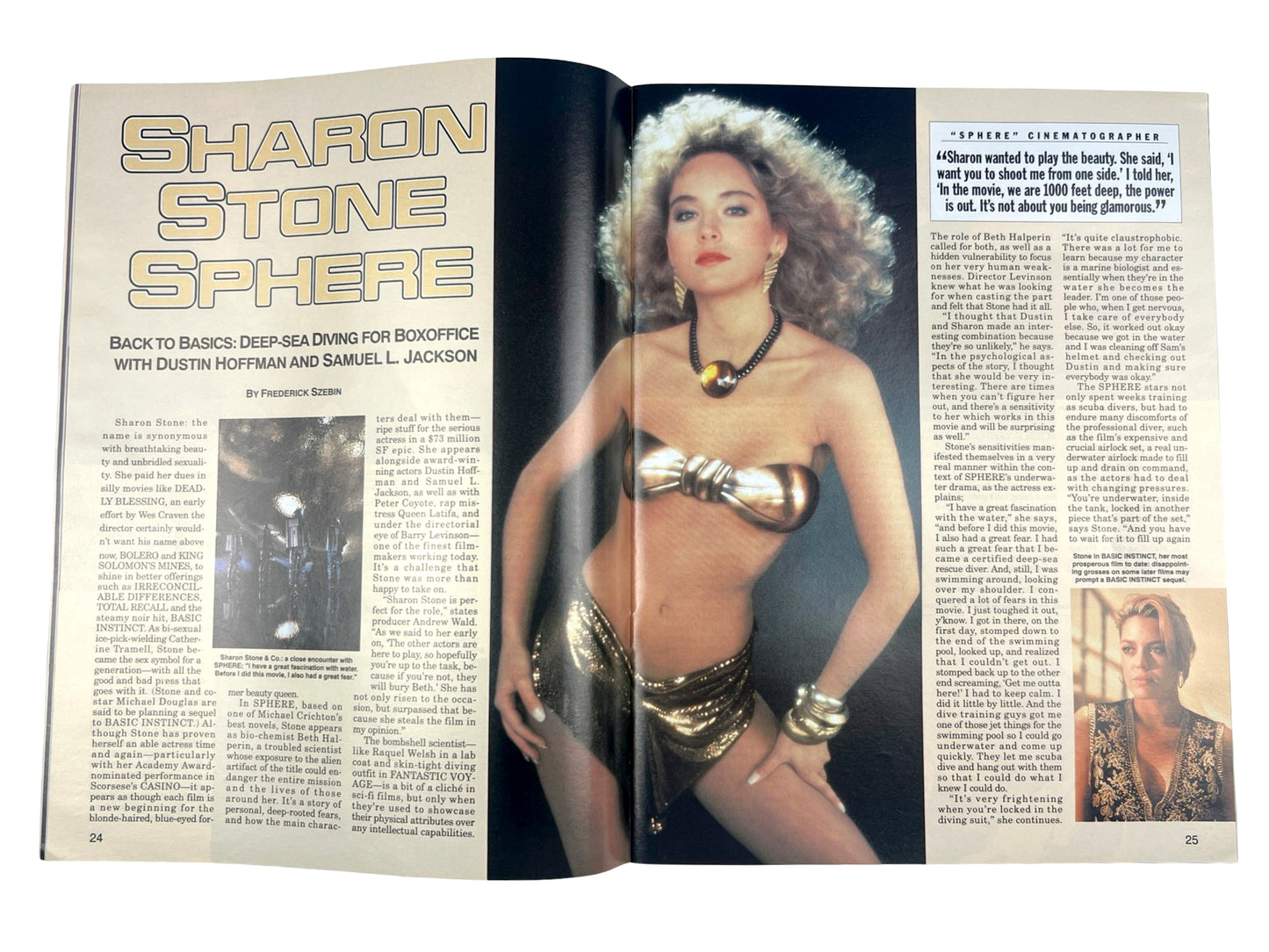 Femme Fatales Magazine Jeri Ryan July 1998