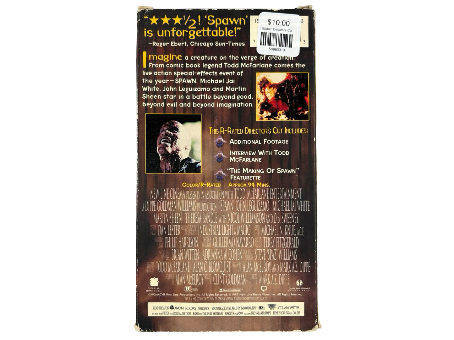 Spawn Directors Cut VHS