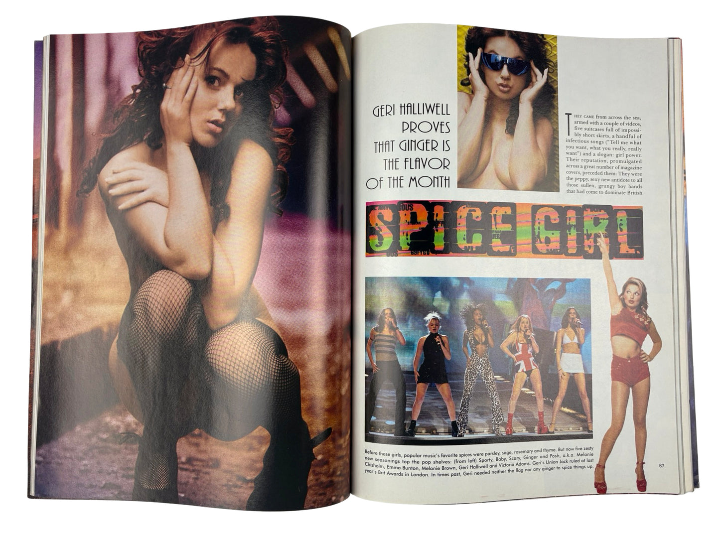 Playboy Magazine May 1998 Ginger Spice