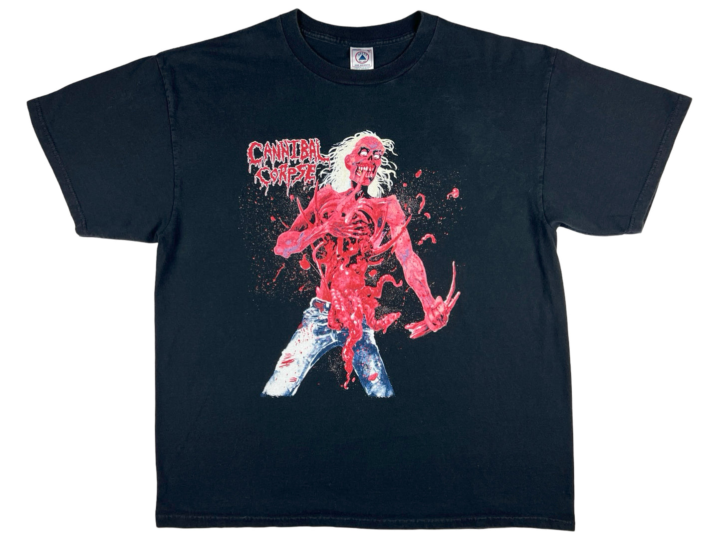 Vintage Cannibal Corpse 'Eaten Back To Life' T-Shirt Death Metal Hardcore