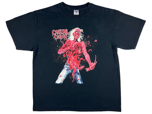 Vintage Cannibal Corpse 'Eaten Back To Life' T-Shirt Death Metal Hardcore